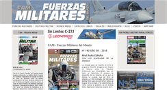 Desktop Screenshot of fuerzasmilitares.com